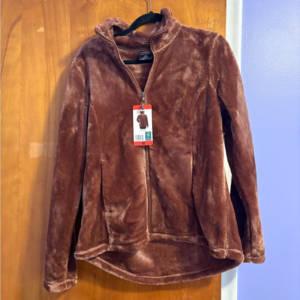 32 Degrees Kids Brown Fleece Jacket